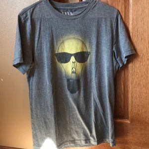 Grey graphic T-shirt